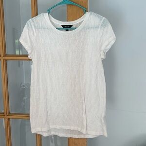 Like new white top size small Verawang brand